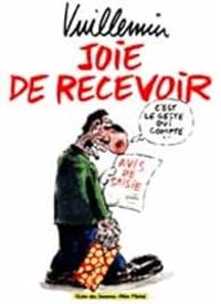 Couverture du livre Joie de recevoir - Philippe Vuillemin