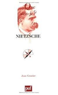 Couverture du livre Nietzsche - Jean Granier