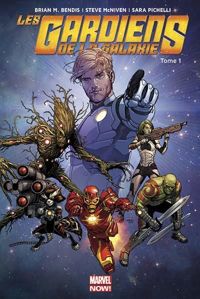 Bendis+mcniven+pichelli - LES GARDIENS DE LA GALAXIE MARVEL NOW T01