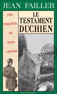 Couverture du livre Testament duchien - Jean Failler