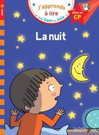 Couverture du livre Sami et Julie : La nuit - Therese Bonte - Emmanuelle Massonaud