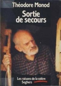 Couverture du livre Sortie de secours - Theodore Monod