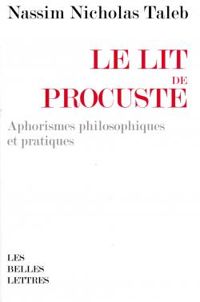 Couverture du livre Le lit de Procuste  - Nassim Nicholas Taleb