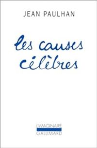 Couverture du livre Les causes célèbres - Jean Paulhan