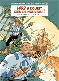 Couverture du livre 1492. A l'ouest rien de nouveau - Kris  - Bruno Duhamel