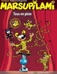 Couverture du livre Tous en piste - Andre Franquin - Batem 