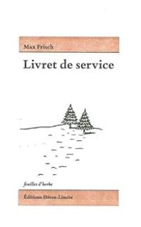 Couverture du livre Livret de service - Max Frisch