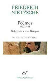 Couverture du livre Poèmes, 1858-1888 - Friedrich Nietzsche