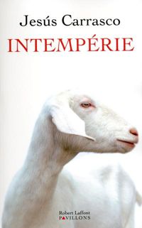 Couverture du livre Intempérie - Jesus Carrasco