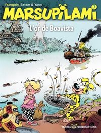 Couverture du livre L'Or de Boavista - Yann  - Andre Franquin - Batem 