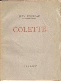 Couverture du livre Colette - Jean Cocteau - Fernand Desonay