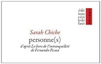 Sarah Chiche - Personne(s) 