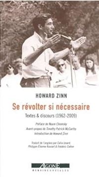 Couverture du livre Se révolter si nécessaire - Howard Zinn