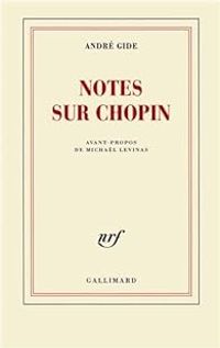 Andre Gide - Notes sur Chopin