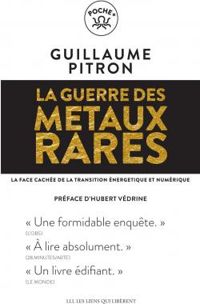 Couverture du livre La guerre des métaux rares - Guillaume Pitron