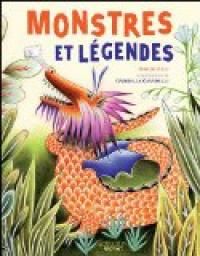 Couverture du livre Monstres et légendes  - Davide Cali