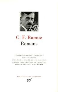 Couverture du livre Romans - Charles Ferdinand Ramuz