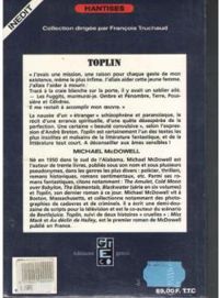 Couverture du livre Toplin - Michael Mcdowell