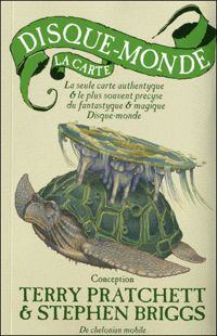 Couverture du livre LA CARTE DU DISQUE MONDE - Terry Pratchett