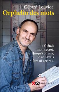 Couverture du livre Orphelin des mots - Gerard Louviot