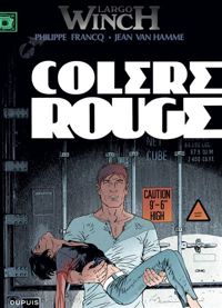 Couverture du livre Colère rouge - Philippe Francq - Jean Van Hamme