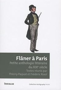 Couverture du livre Flâner à Paris - Thierry Paquot