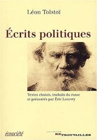 Couverture du livre Écrits politiques - Leon Tolstoi