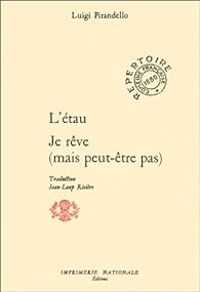 Couverture du livre L'Etau - Luigi Pirandello