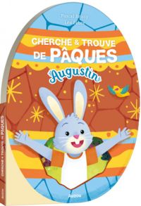 Couverture du livre Augustin : cherche & trouve de Pâques - Pascal Brissy