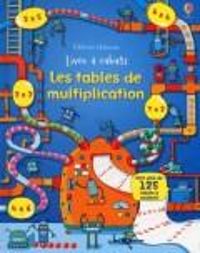 Couverture du livre Les tables de multiplication - Livre à rabats - Rosie Dickins