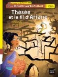 Couverture du livre Thésée et le fil d'Ariane - Helene Kerillis