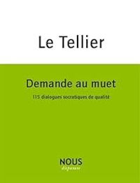 Couverture du livre Demande au muet, disciple  - Herve Le Tellier