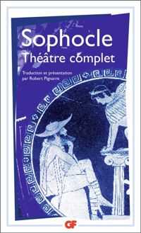 Couverture du livre Théâtre complet  - Sophocle 