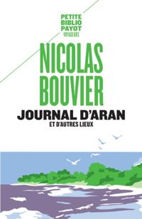 Couverture du livre Journal d'Aran et d'autres lieux - Nicolas Bouvier