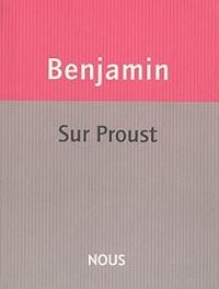 Couverture du livre Sur Proust - Walter Benjamin