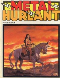 Couverture du livre Métal Hurlant, n°25-26-27-28 - Metal Hurlant