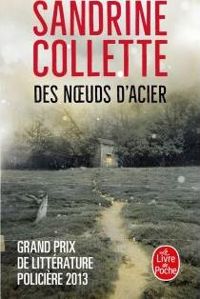 Couverture du livre Des noeuds d'acier - Sandrine Collette