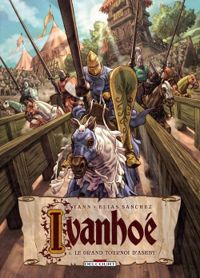 Couverture du livre Le grand tournoi d'Ashby - Yann  - Elias Sanchez