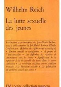 Couverture du livre La lutte sexuelle des jeunes - Wilhelm Reich